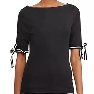 NWT Ralph Lauren Polo Shirt with Tie Sleeves